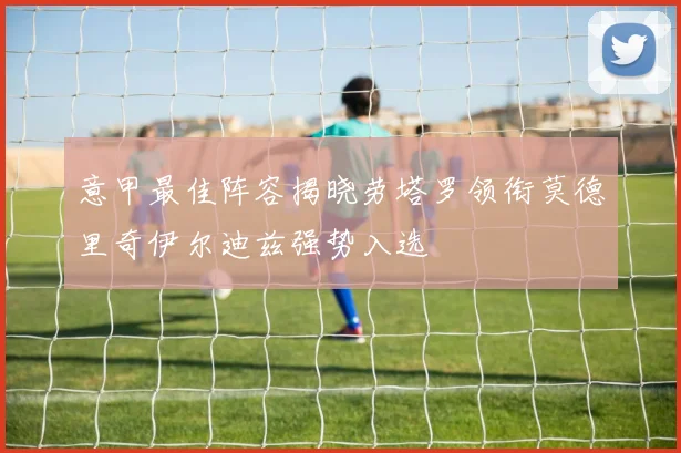 意甲最佳阵容揭晓劳塔罗领衔莫德里奇伊尔迪兹强势入选